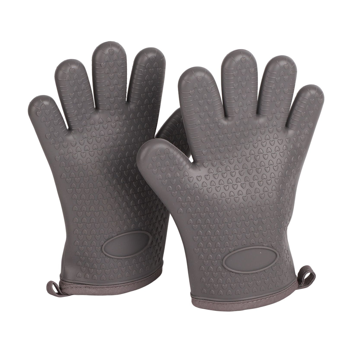 Heat Resistant Gloves Grilling Gloves Anti Scalding Silicone Oven Gloves for Kitchen Cooking Baking