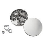 24 Pcs Cookie Cutters Set Biscuit Mould 430 Stainless Steel Vegetable Fruit Cutters for DIY Baking Cooking