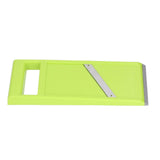 Vegetable Chip Maker Rustproof Stainless Steel Handheld Kitchen Chopper Food Chopper with Ergonomic Handle for Carrots