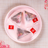Rose Black Tea 30 Triangular Bags Boiling Water Brewing Portable Flower Tea for Women Girls
