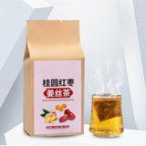 30 Count Longan Jujuba Ginger Tea Healthy Herbal Wolfberry Rose Tea Bags for Women 120g