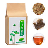 Natural Tea Winter Melon Lotus Leaf Cassia Seed Hawthorn Double Red Rose Licorice Orange Peel Barley 120g 30 Counts - Side View