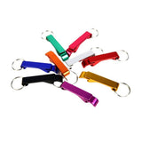50pcs Keychain Bottle Opener Aluminum Alloy Mini Pocket Beer Beverage Opener Colorful Metal Bottle Opener