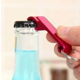 50pcs Keychain Bottle Opener Aluminum Alloy Mini Pocket Beer Beverage Opener Colorful Metal Bottle Opener