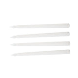 4 Pcs LED Candles Smoke Free Flameless Safe Environmentally Friendly Warm Light Electric LED Taper Candle White