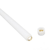 4 Pcs LED Candles Smoke Free Flameless Safe Environmentally Friendly Warm Light Electric LED Taper Candle White