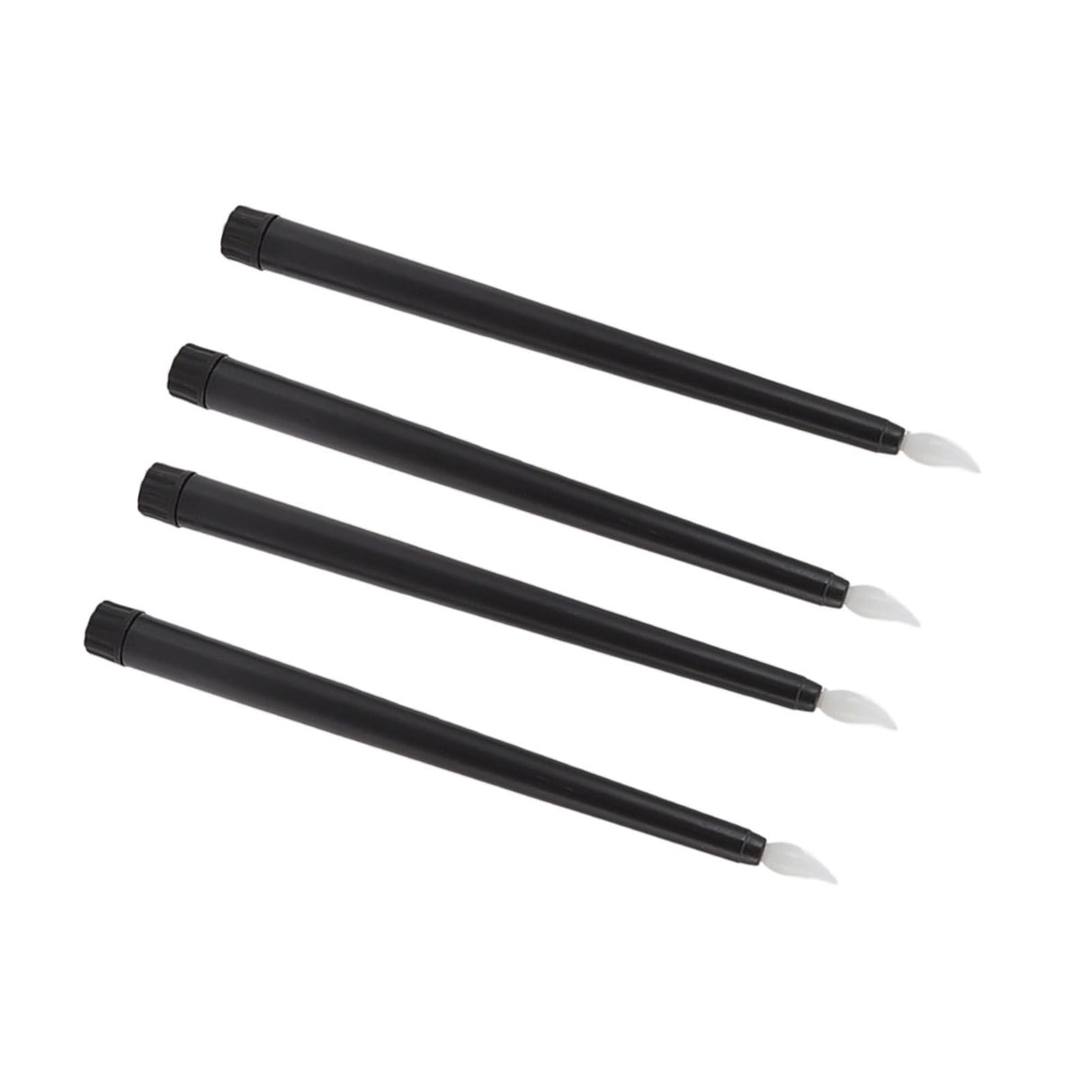 4 Pcs LED Candles Smoke Free Flameless Safe Environmentally Friendly Warm Light Electric LED Taper Candle Black