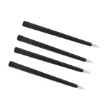 4 Pcs LED Candles Smoke Free Flameless Safe Environmentally Friendly Warm Light Electric LED Taper Candle Black