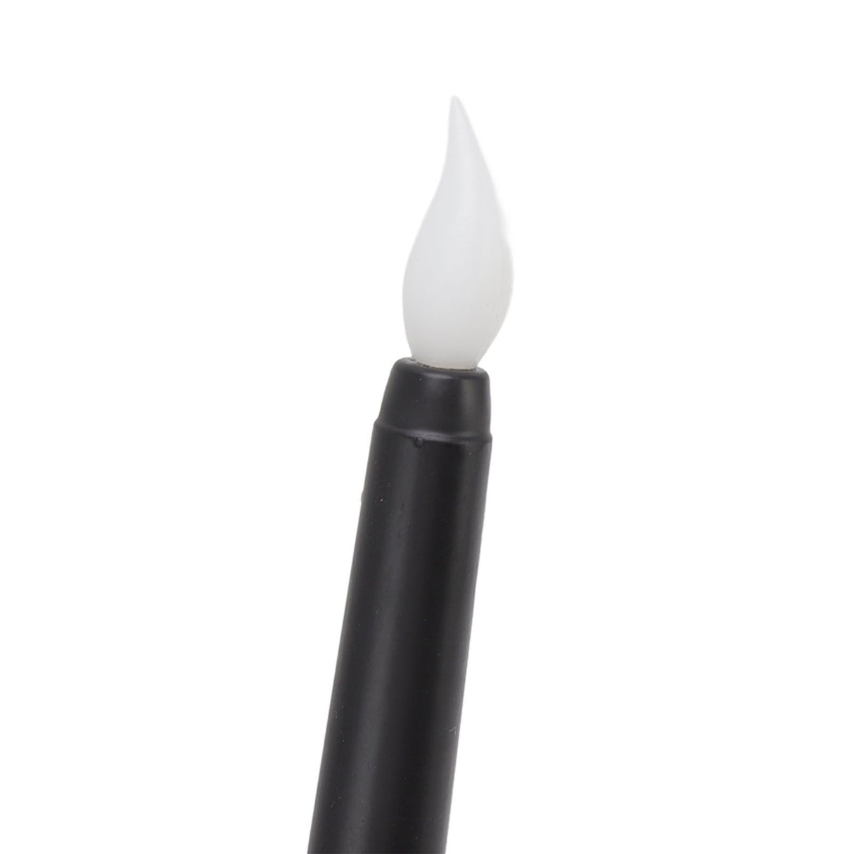 4 Pcs LED Candles Smoke Free Flameless Safe Environmentally Friendly Warm Light Electric LED Taper Candle Black