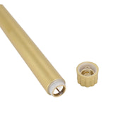 4 Pcs LED Candles Smoke Free Flameless Safe Environmentally Friendly Warm Light Electric LED Taper Candle Gold