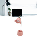 5V 3W Table Lamp USB Flowers and Birds Designed Folding Energy Saving Eye Protection Reading Light for Bedroom GL562 Pink