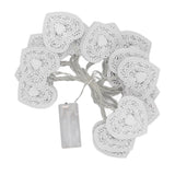LED Love String Lights Iron 3 Meter Warm 20 Lamp Beads White Decoration Light for Valentine's Day Wedding