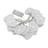 LED Love String Lights Iron 3 Meter Warm 20 Lamp Beads White Decoration Light for Valentine's Day Wedding