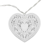 LED Love String Lights Iron 3 Meter Warm 20 Lamp Beads White Decoration Light for Valentine's Day Wedding - Extra Image
