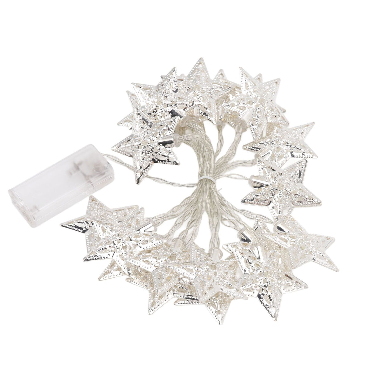 Star String Lights 20LEDs 3 Meters Star Fairy String Lights for Bedroom Christmas Garden Decoration Warm Light