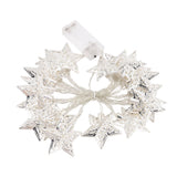 Star String Lights 20LEDs 3 Meters Star Fairy String Lights for Bedroom Christmas Garden Decoration Warm Light
