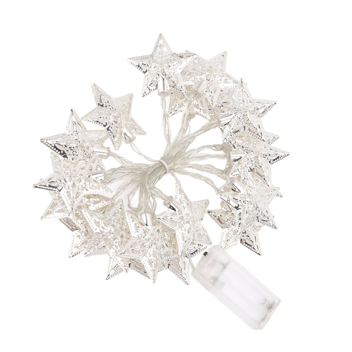Star String Lights 20LEDs 3 Meters Star Fairy String Lights for Bedroom Christmas Garden Decoration Warm Light