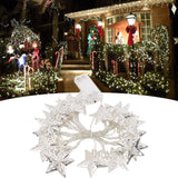 Star String Lights 20LEDs 3 Meters Star Fairy String Lights for Bedroom Christmas Garden Decoration Warm Light - Extra Image