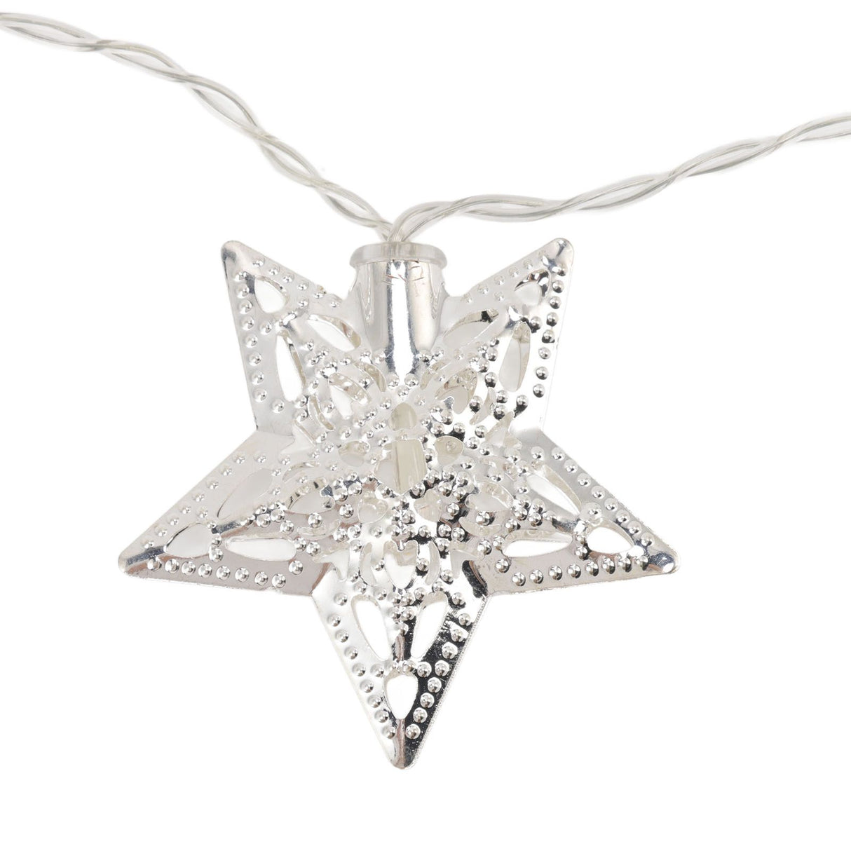 Star String Lights 20LEDs 3 Meters Star Fairy String Lights for Bedroom Christmas Garden Decoration Warm Light