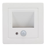 LED Corner Wall Lamp Recessed Warm White Iron Baking Varnish Body Induction Step Light for Stairway 85‑260V - Extra Image