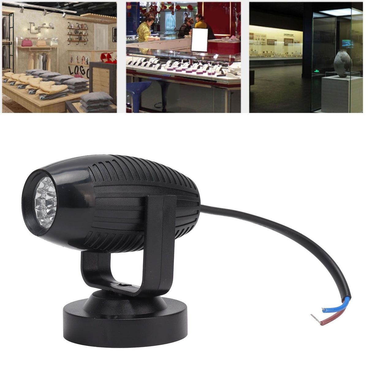 LED Spot Light RGB Lamp Slow Change ABS 220V Pretty Lighting for Stage Illumination