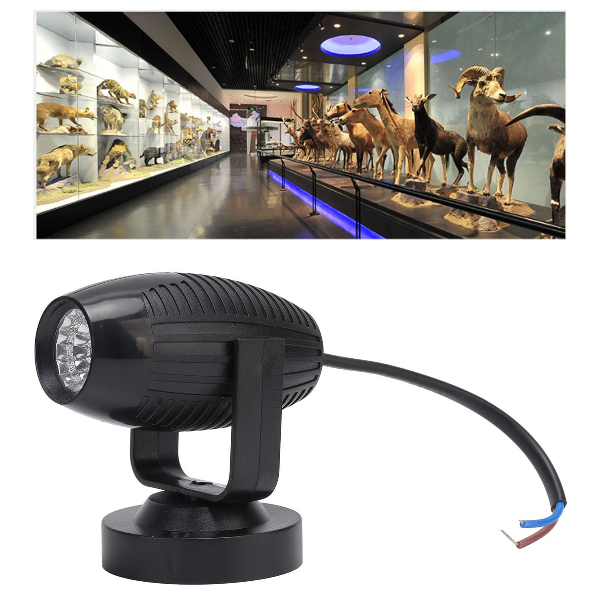 LED Spot Light RGB Lamp Slow Change ABS 220V Pretty Lighting for Stage Illumination
