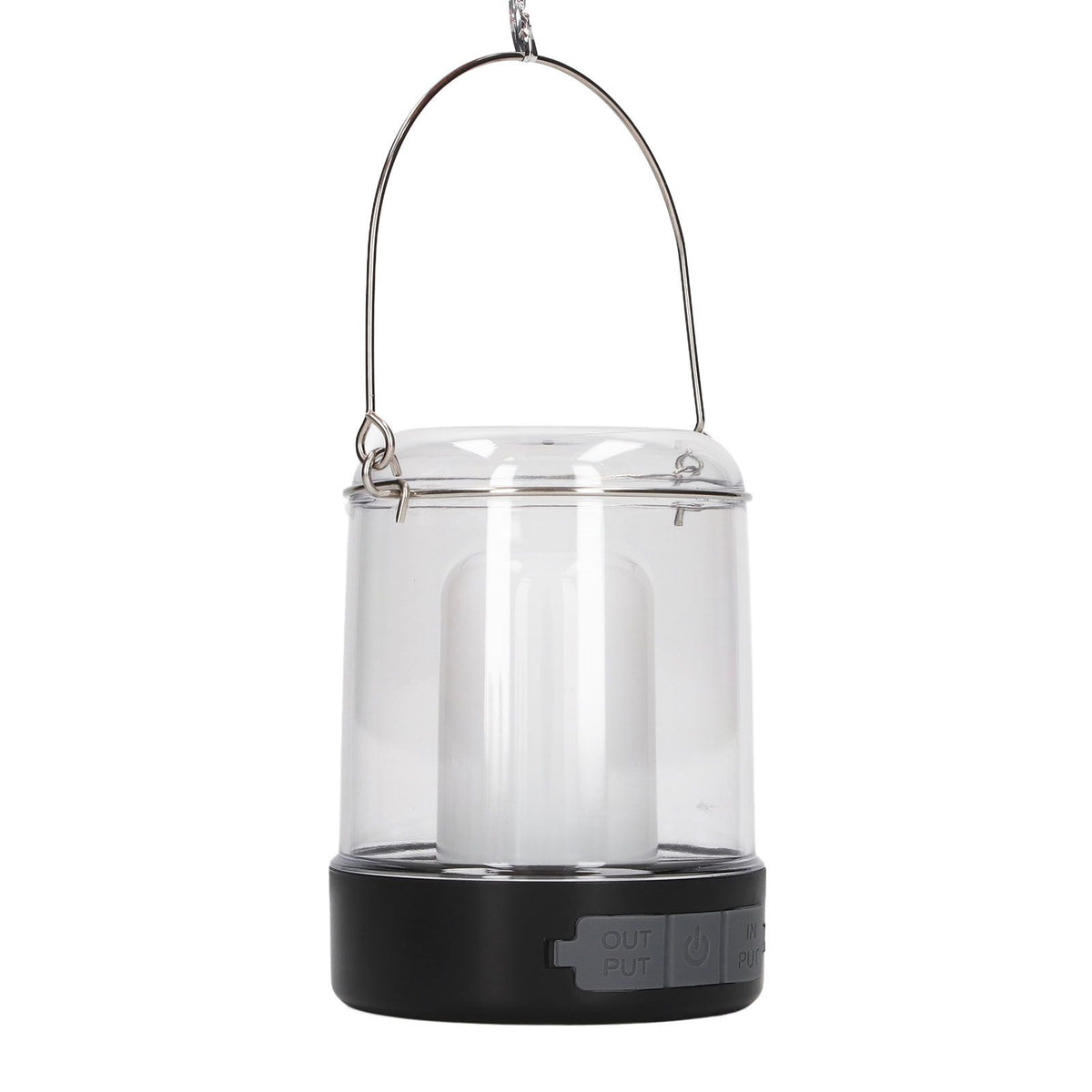 LED Camping Lantern 3 Modes 360° Luminous Rechargeable Waterproof Portable Camping Lights with Hook for Outdoor Garden