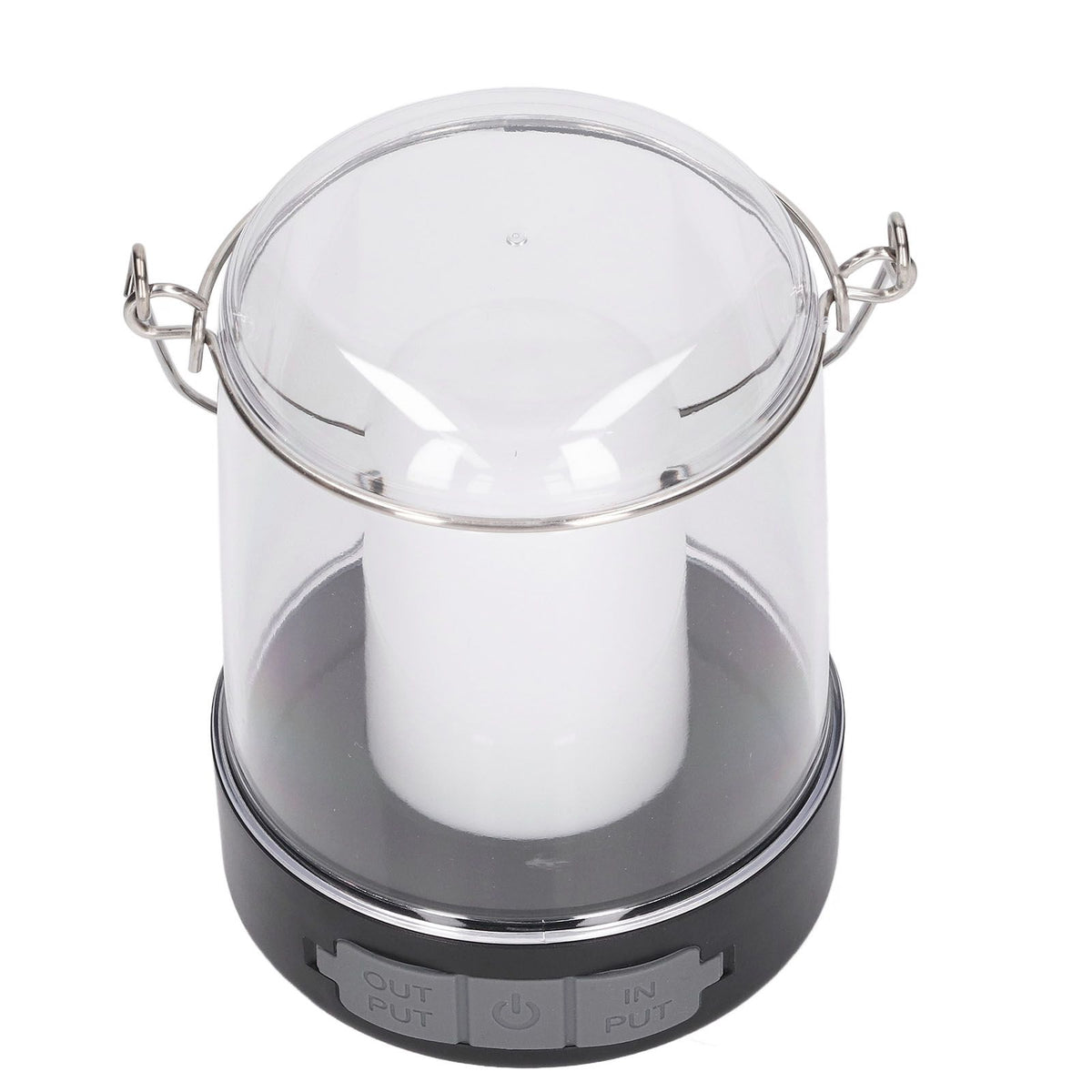 LED Camping Lantern 3 Modes 360° Luminous Rechargeable Waterproof Portable Camping Lights with Hook for Outdoor Garden