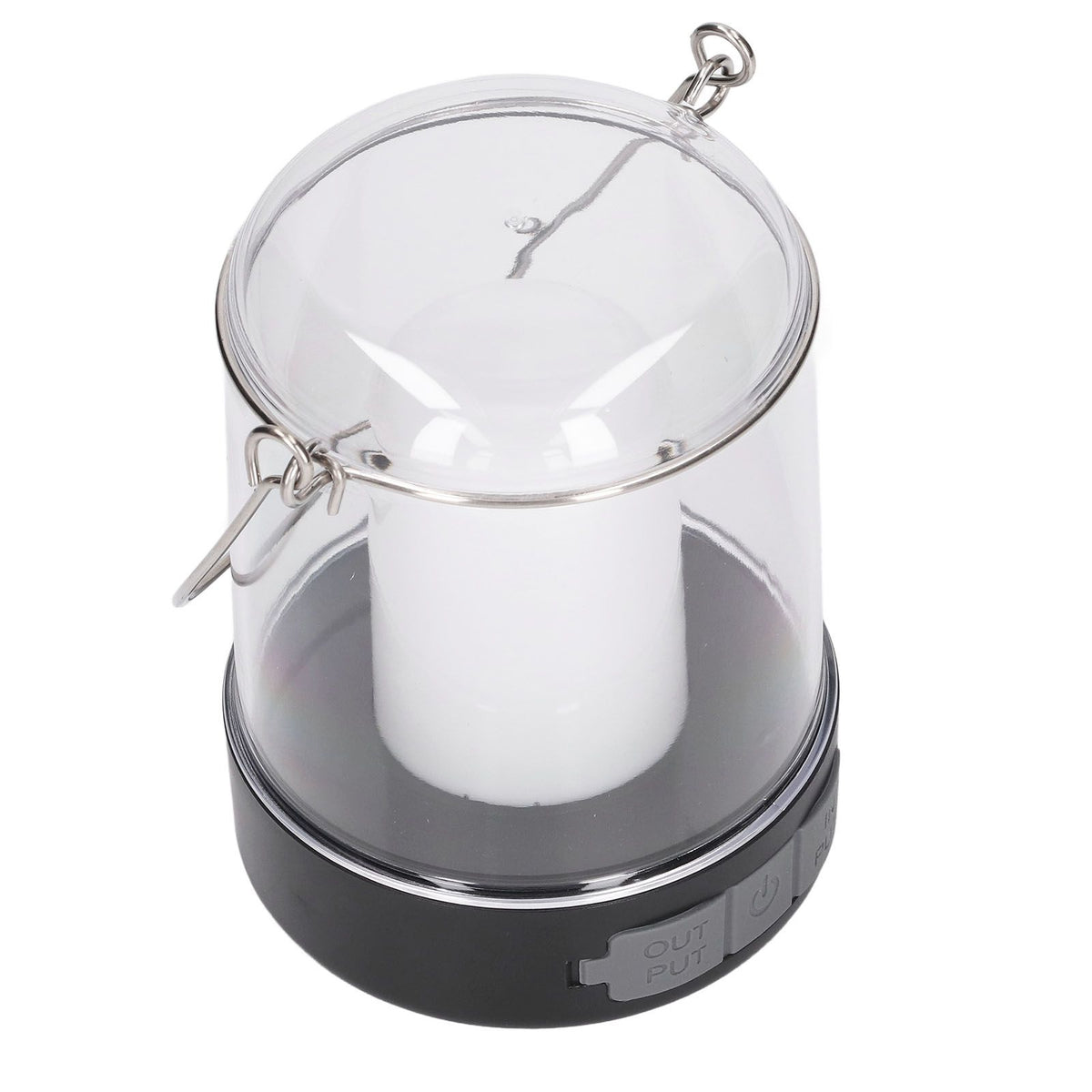 LED Camping Lantern 3 Modes 360° Luminous Rechargeable Waterproof Portable Camping Lights with Hook for Outdoor Garden