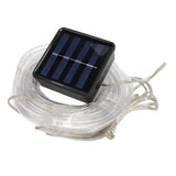Solar Rope String Lights Waterproof High Brightness LED Solar String Lights for Garden Balcony Christmas Decoration Warm Light - Side View