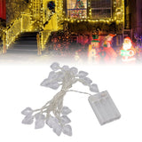 20 LEDs Christmas Lights Outdoor Strawberry Fairy String Lights Battery Powered Festival Decor Light String for Home Room - Extra Image