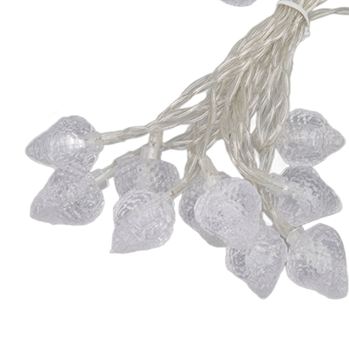 20 LEDs Christmas Lights Outdoor Strawberry Fairy String Lights Battery Powered Festival Decor Light String for Home Room