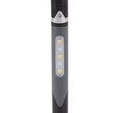 Pen Flashlight USB Charge 3 Light Sources LED Chip Clip Design Widely Used Pen Light Flashlight for Repair Hospital Black - Extra Image