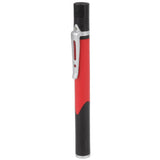 Pen Flashlight USB Charge 3 Light Sources LED Chip Clip Design Widely Used Pen Light Flashlight for Repair Hospital Red - Side View