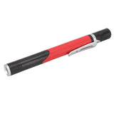 Pen Flashlight USB Charge 3 Light Sources LED Chip Clip Design Widely Used Pen Light Flashlight for Repair Hospital Red - 45-Degree Angle