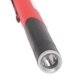 Pen Flashlight USB Charge 3 Light Sources LED Chip Clip Design Widely Used Pen Light Flashlight for Repair Hospital Red - Extra Image