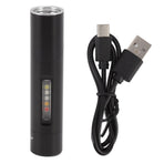 Mini Flashlight 90 Degree Tiltable Head LED Flashlight Magnetic Rechargeable LED Torch