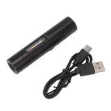 Mini Flashlight 90 Degree Tiltable Head LED Flashlight Magnetic Rechargeable LED Torch - Front View