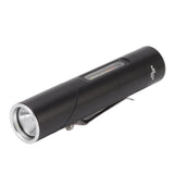 Mini Flashlight 90 Degree Tiltable Head LED Flashlight Magnetic Rechargeable LED Torch - Side View