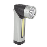 Magnetic Flashlight 7 Gears Rotatable Foldable Rechargeable High Brightness LED COB Work Light for Camping Repairing - Side View