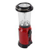 Radio Lantern Hand Crank USB Rechargeable Multi Functional AM FM Emergency Radio LED Flashlight for Camping Hiking Red - Extra Image