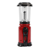 Radio Lantern Hand Crank USB Rechargeable Multi Functional AM FM Emergency Radio LED Flashlight for Camping Hiking Red - Extra Image