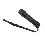 Green Light LED Flashlight Zoomable Portable Single Mode Green Hunting Light Flashlight for Observation Astronomy Camping