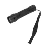 Green Light LED Flashlight Zoomable Portable Single Mode Green Hunting Light Flashlight for Observation Astronomy Camping