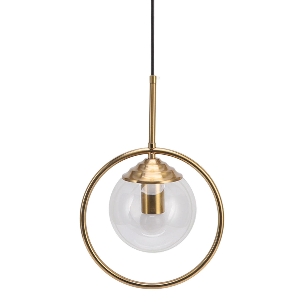 Ceiling Pendant Lamp E27/E26 Calibre Glass Iron Minimalist Style Hanging Pendant Light for Kitchens AC 85 to 265V