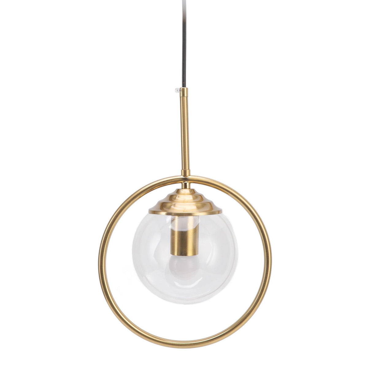 Ceiling Pendant Lamp E27/E26 Calibre Glass Iron Minimalist Style Hanging Pendant Light for Kitchens AC 85 to 265V