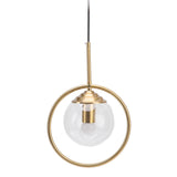Ceiling Pendant Lamp E27/E26 Calibre Glass Iron Minimalist Style Hanging Pendant Light for Kitchens AC 85 to 265V - Low Angle