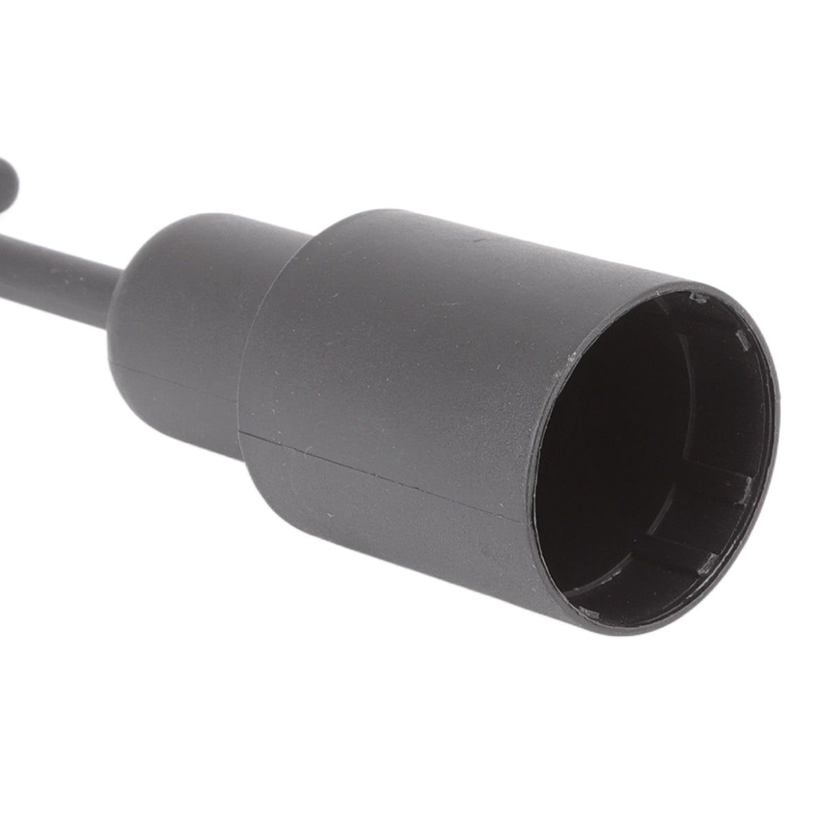 10PCS E14 Lamp Holder ABS with Sleeve High Temperature Resistant Light Socket Base for Home Black