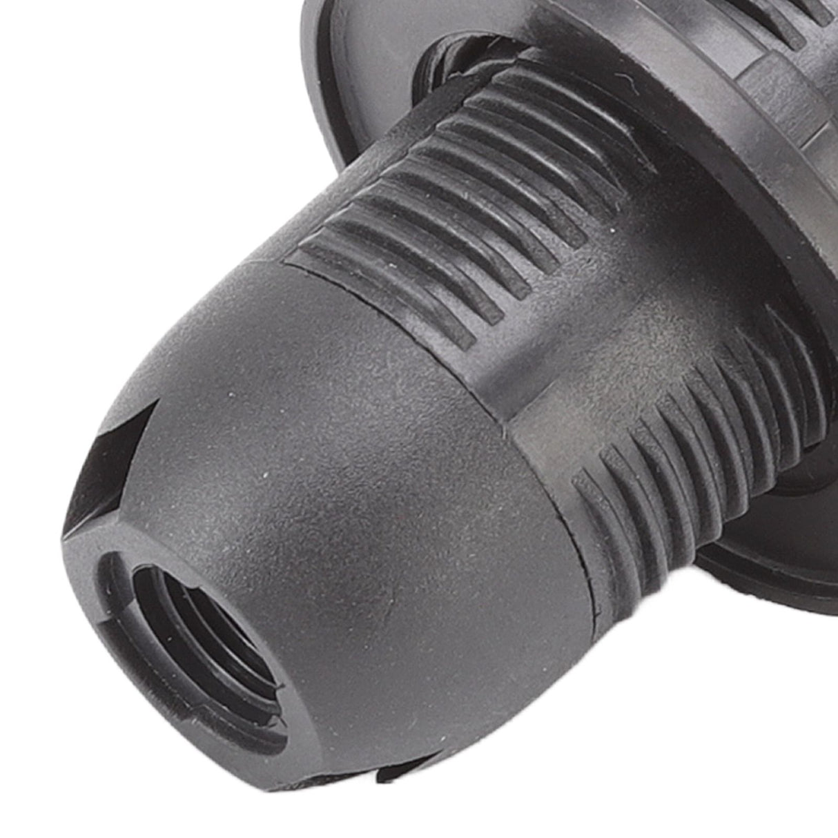 10PCS E14 Lamp Holder ABS with Sleeve High Temperature Resistant Light Socket Base for Home Black