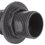 10PCS E14 Lamp Holder ABS with Sleeve High Temperature Resistant Light Socket Base for Home Black - Extra Image